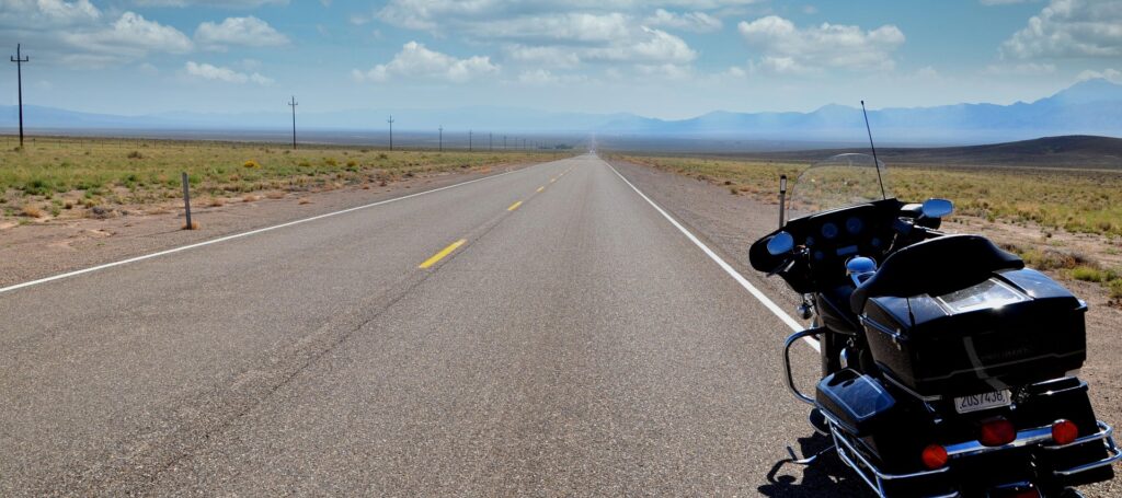 Highway in the distance