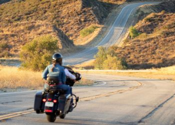 Journey on open road